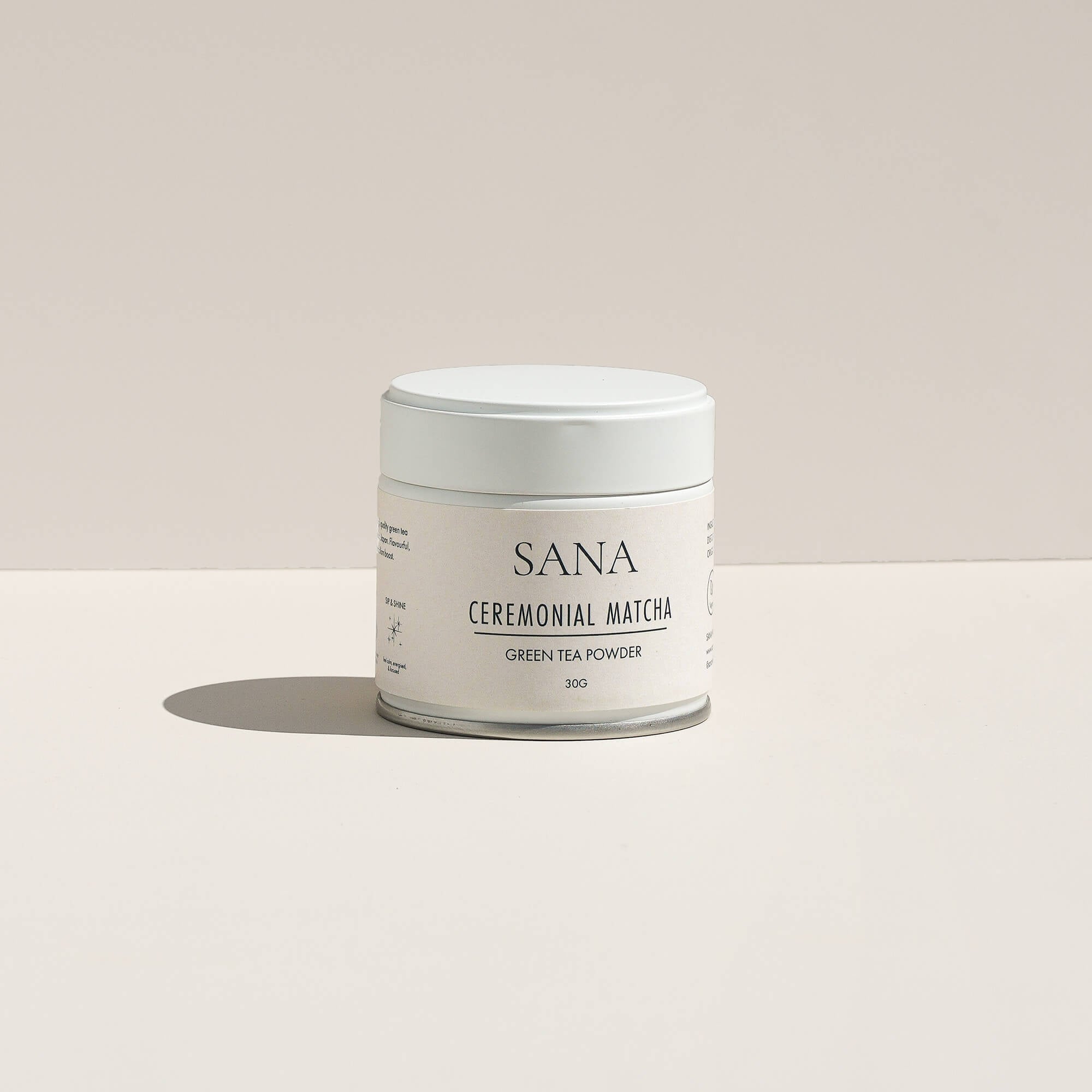 SANA Ceremonial Grade Matcha (30g tin)