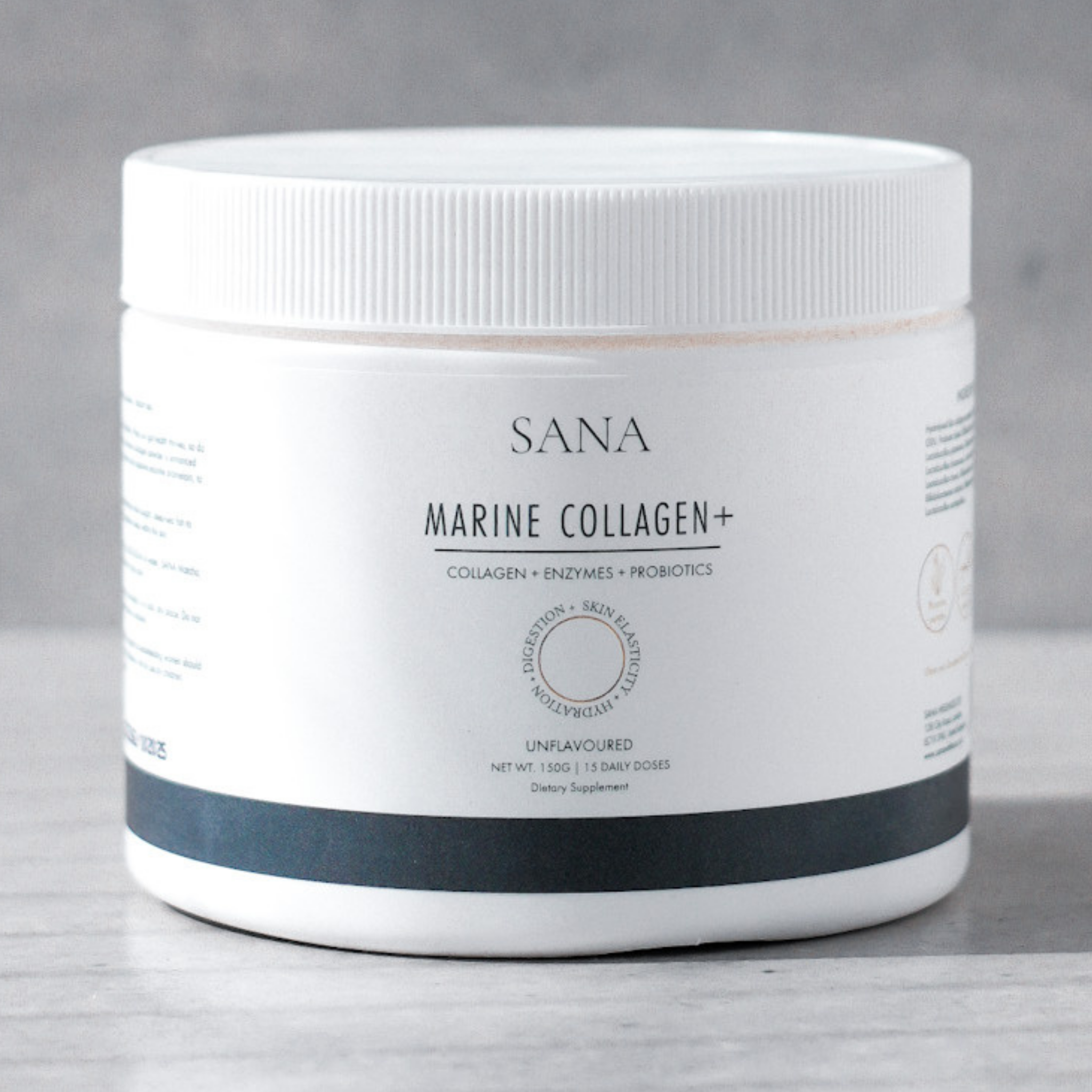 SANA Marine Collagen+ with Probiotics & Digestive Enzymes (15 servings)