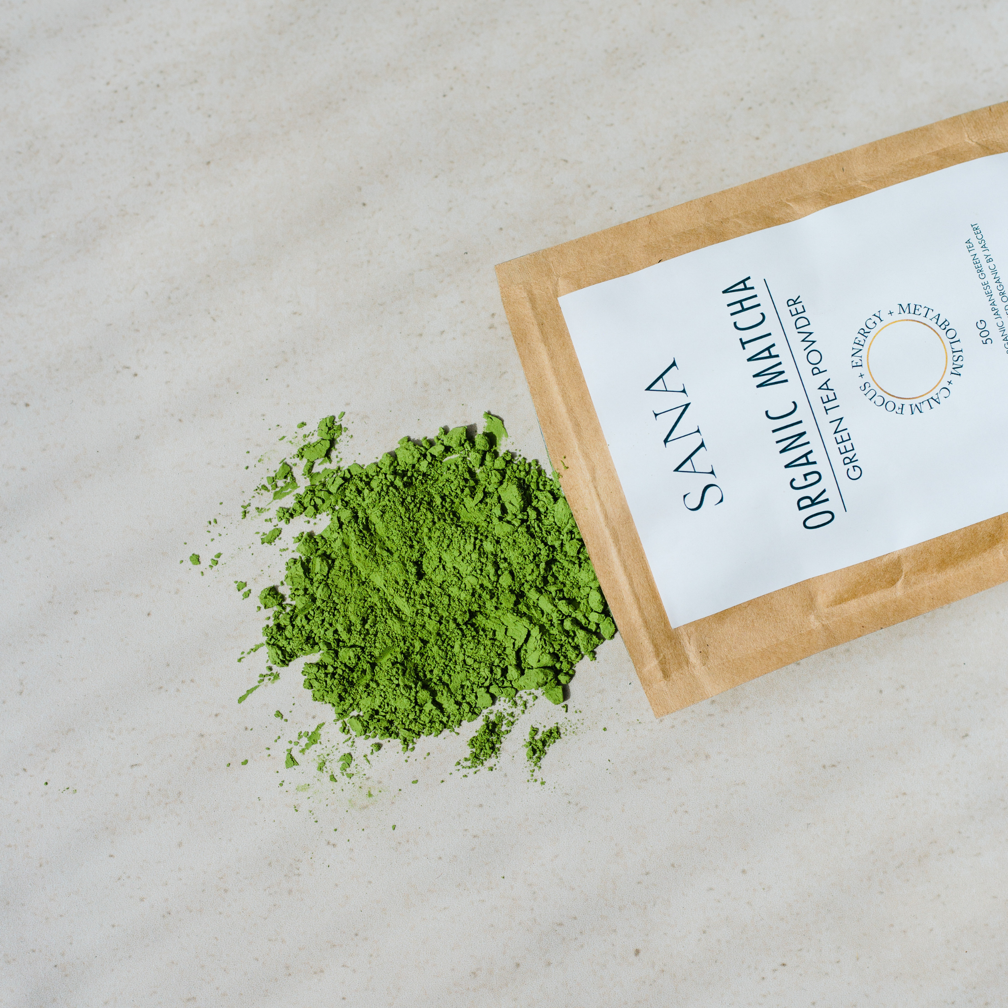 SANA Organic Matcha Green Tea Powder (50g)